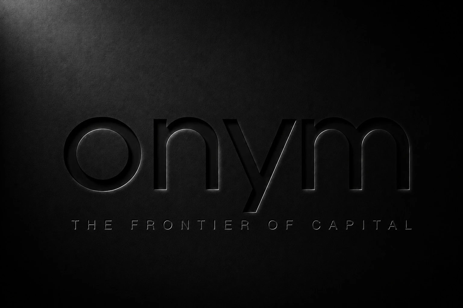 onym mark embossed